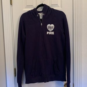 PINK Victoria’s Secret Dallas Cowboys Zip Up Hoodie